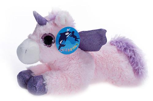 Einhorn mit Glitzeraugen