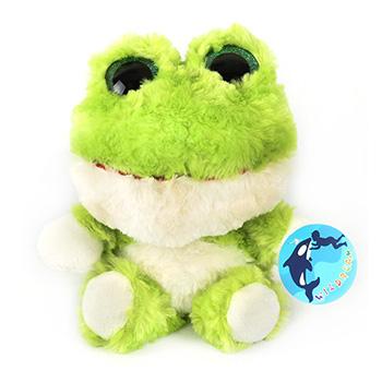 Plüschtier Frosch Grün